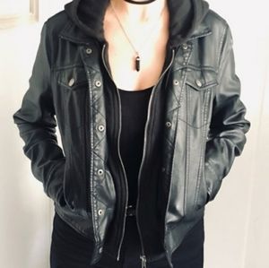 Obey Leather Jacket